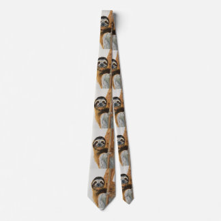 Gravata Sloth design tie