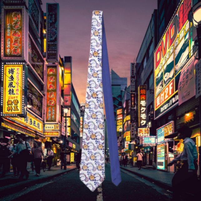 Gravata Snoozing Pride Unicorn Gats Tie (Criador carregado)