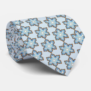 Gravata Snowflake Sugar Cookie Winter Hanukkah Natal