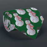 Gravata Snowman<br><div class="desc">Pastel drawing of a festive,  smiling snowman! Customize by changing the background color to suit yourself,  or by adding/changing text.</div>