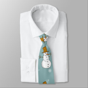 Gravata Snowman