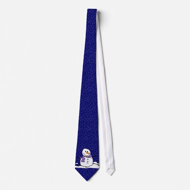 Gravata Snowman Necktie (Frente)