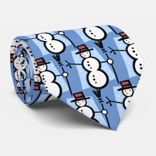 Gravata Snowman Tie