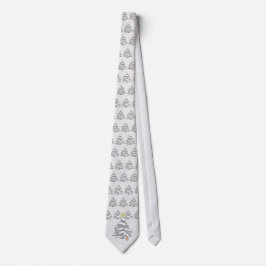 Gravata Snowy Evergreen Holiday Tie