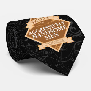 Gravata Sociedade de Homens Agressivamente Bonitos
