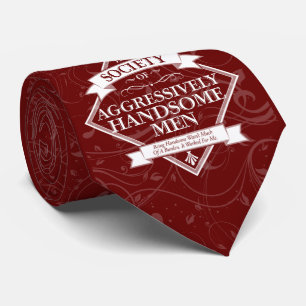 Gravata Sociedade de Homens Agressivamente Bonitos