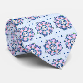 Gravata Sol e palmeiras circulando