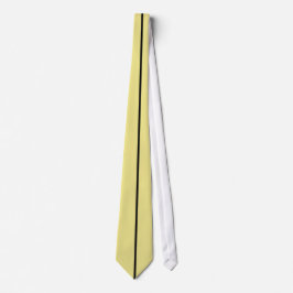 Gravata Solteiro Black Stripe no Khaki Tie