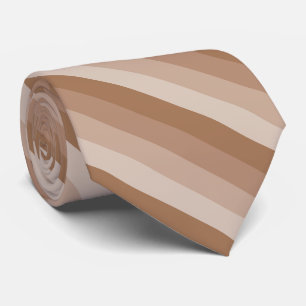 Gravata Sombras das faixas castanhas