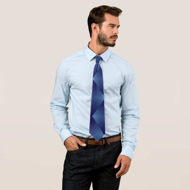 Gravata Sombras de apphire (In Situ)