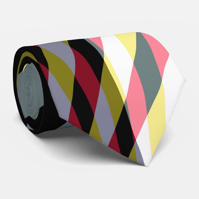 Gravata Sombras do Meio-Dia (Rolled)