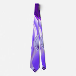 Gravata Sonho Roxo, Abstrato Fantasy Arte Arco-Íris