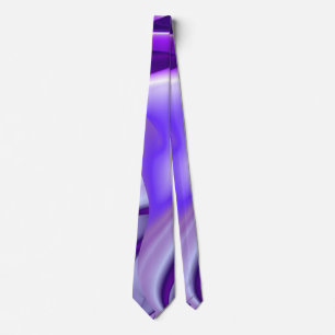Gravata Sonho Roxo, Abstrato Fantasy Arte Arco-Íris