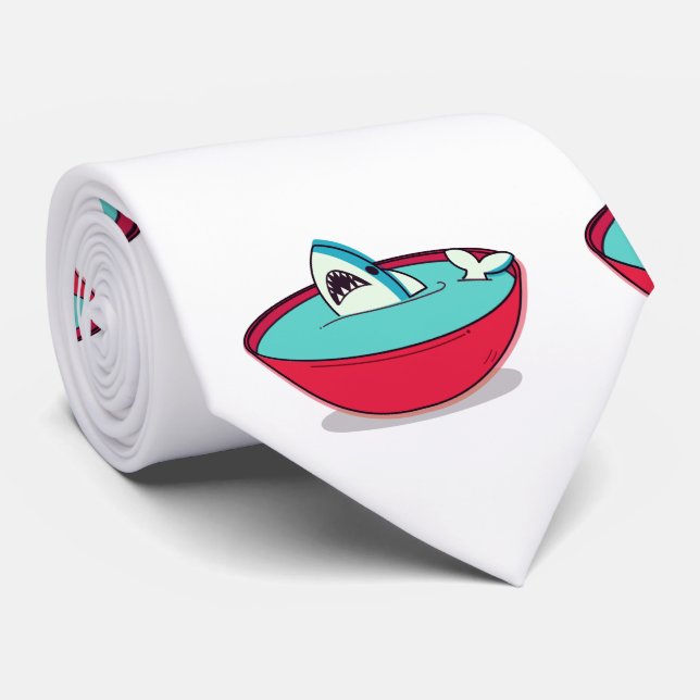 Gravata Sopa de espinha de tubarão (Rolled)