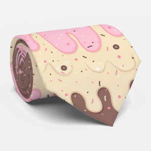 Gravata Sorvete napolitano