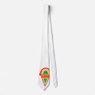 Gravata sorvete retro rainbowz