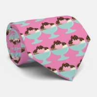 Sorvete sundae compro tiled tie