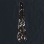 Gravata Sparkling Starry Astronomy Science Lover Sky<br><div class="desc">Sparkling starry neck tie with the globular cluster NGC 6397 in the constellation Ara (the Altar). The cluster is home to a highly unusual system consisting of a fast spinning pulsar and a bloated red companion star. Sparkling Starry Astronomy Science Lover Sky Necktie is a perfect gift for an astronomy...</div>
