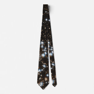 Gravata Sparkling Starry Astronomy Science Lover Sky