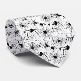 Gravata Spiderweb Pattern Halloween 