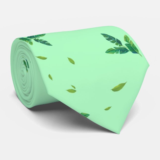 Gravata Sprint twist Mint Green (Rolled)
