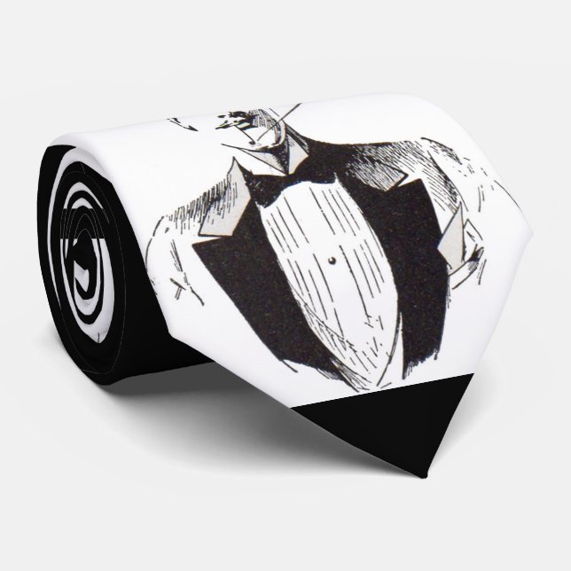 Gravata Sr. Classy, homem bem vestido (Rolled)