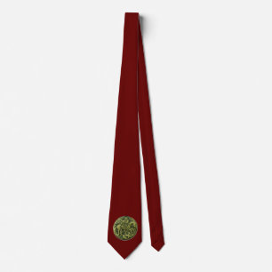 Gravata ST GEORGE, verde vermelho