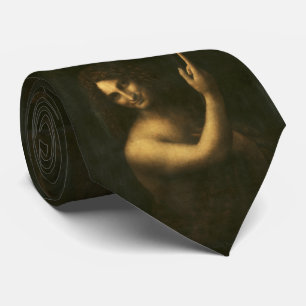 Gravata St John o baptista Leonardo da Vinci