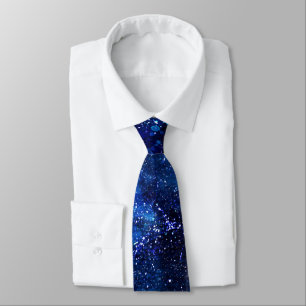 Gravata Star Sky Starfield Cosmos Stardust Tie