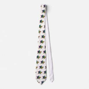 Gravata Starburst Turtle Tie