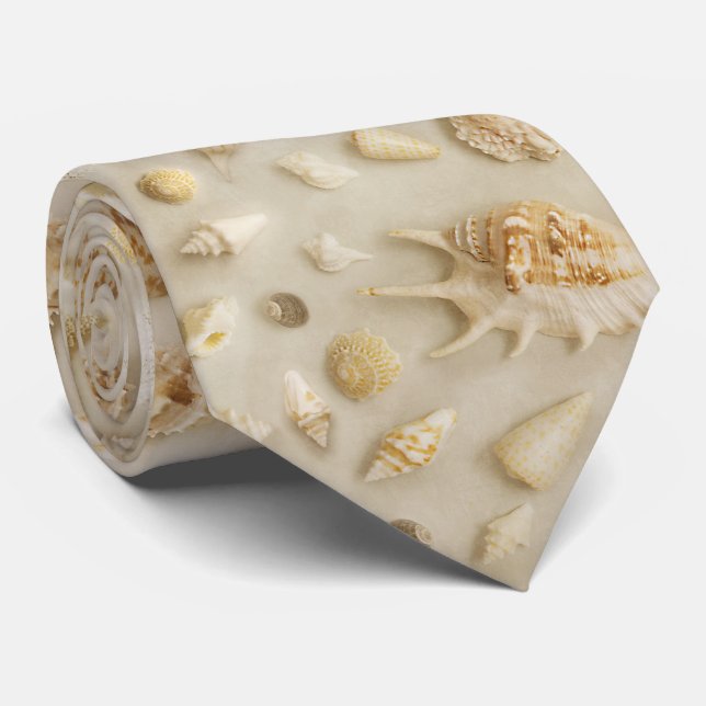 Gravata Starfish e Seashells Beach Photo (Rolled)