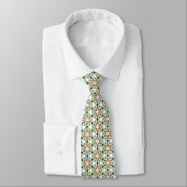 Gravata Stars and Mint Neck Tie