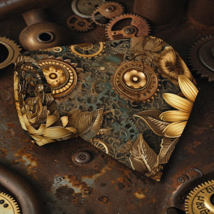 Gravata Steampunk Industrial Personalizada