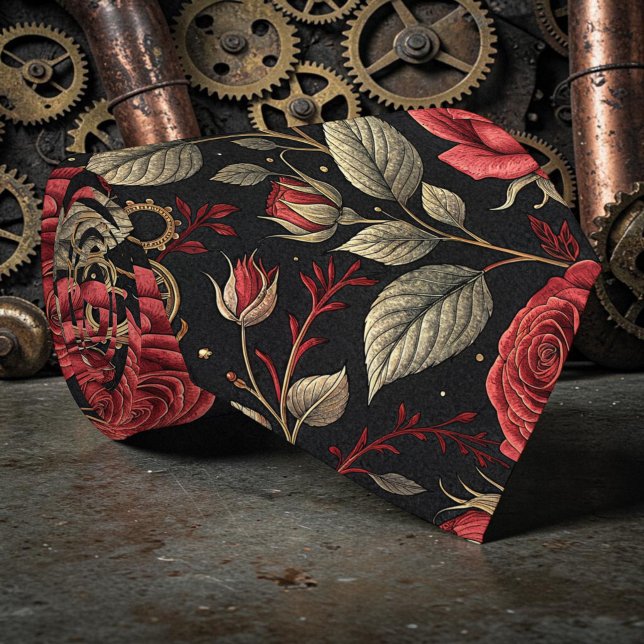 Gravata Steampunk Industrial Personalizada (Criador carregado)