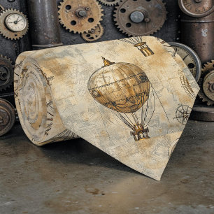 Gravata Steampunk Industrial Personalizada