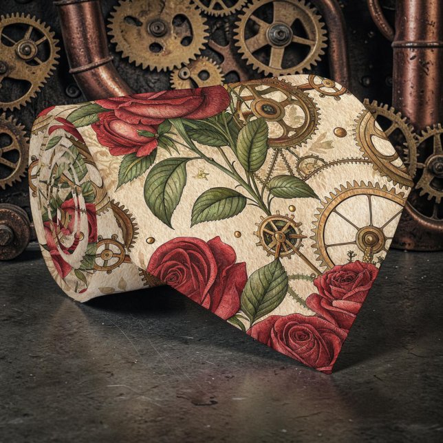Gravata Steampunk Industrial Personalizada (Criador carregado)