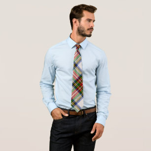 Gravata Stewart Royal Dress Xadrez Padrão Escocês