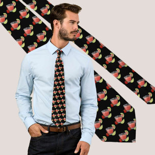 Gravata Strawberry Daiquiri Pattern