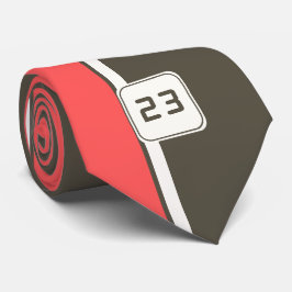 Gravata Stripes Verticais Verticais Da Corrida Vermelha Tr