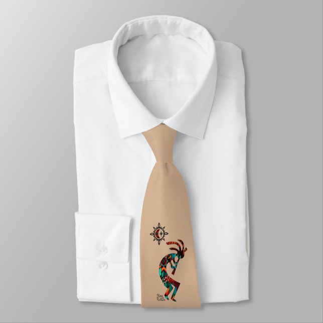 Gravata Sudoeste Kokopelli Neck Tie (Amarrado)