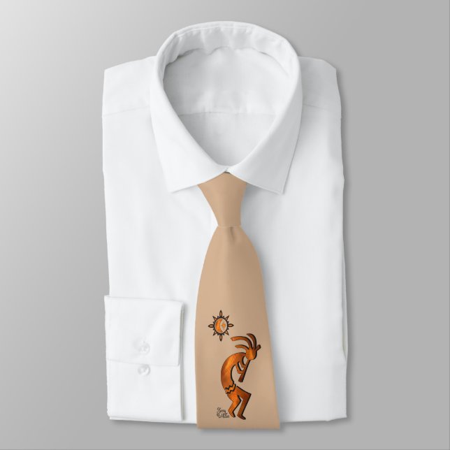 Gravata Sudoeste Kokopelli Neck Tie (Amarrado)
