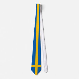 Gravata Suecia - bandeira sueco