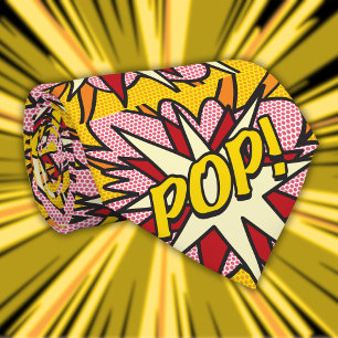 Gravata Super-herói Pop de POP de revista em quadrinhos m