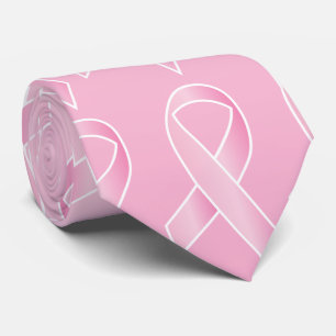 Gravata Supporting Breast  Cancer Awareness Tie