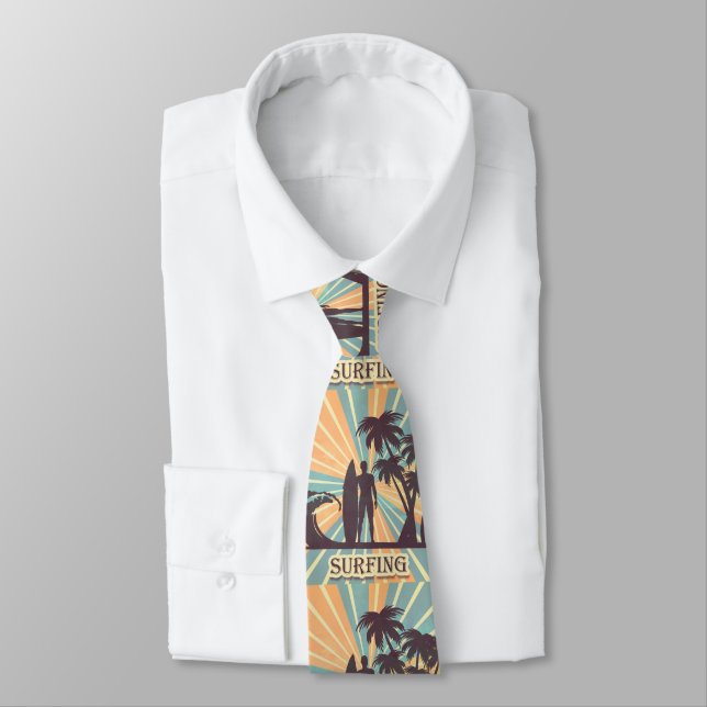 Gravata Surfer Dude Necktie (Amarrado)