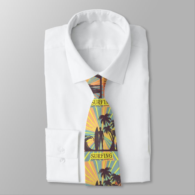 Gravata Surfer Dude Necktie (Amarrado)