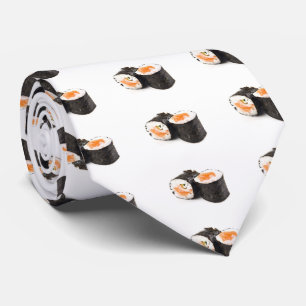 Gravata Sushi, maki, comida japonesa