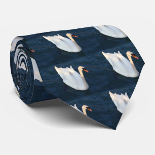 Gravata Swan branco