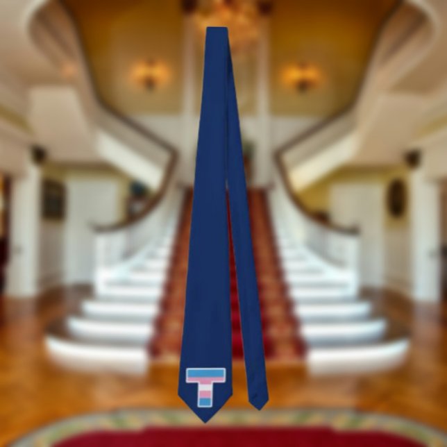 Gravata T Capital Orgulho Trans (Criador carregado)