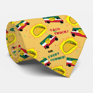 Gravata Taco Caminhões Em Cada Canto